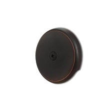 Single Hole Bathtub Drain Overflow Plate with One Matching Screws, Easy to In...