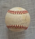 Lou Brock Signed National League Baseball Autographed Cardinals