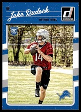 2016 Donruss Jake Rudock RC Detroit Lions #318