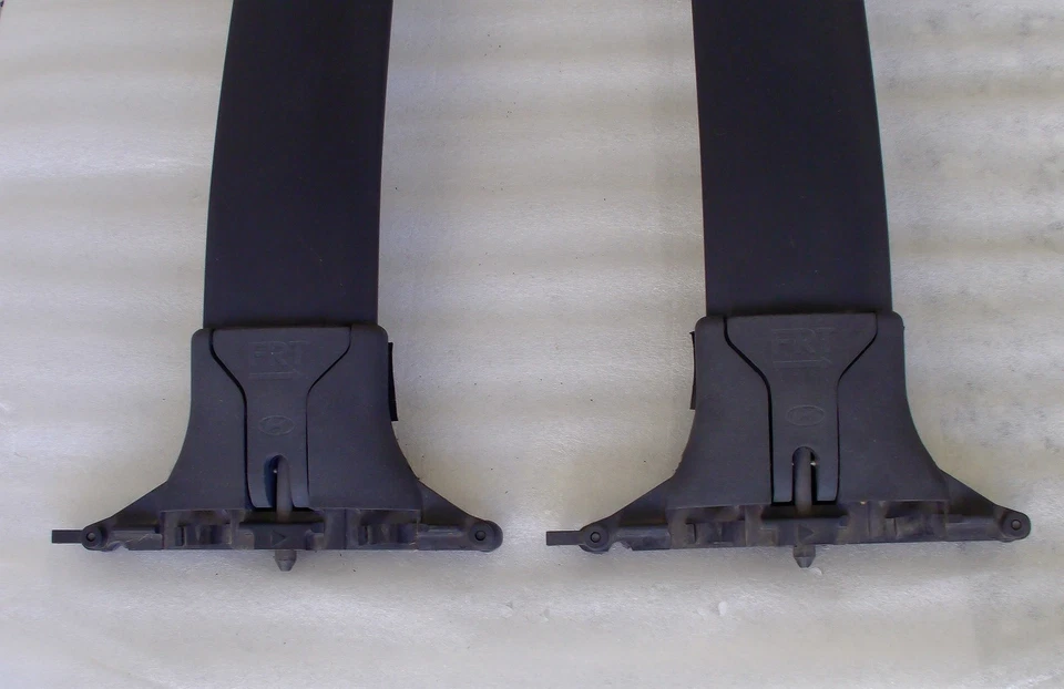 Juego de barras transversales de barra transversal para portaequipajes de techo Hyundai Santa Fe 2007-2012 OEM Foto 2 de 4