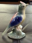 🐦Vintage Art Deco Tufted Titmouse Bird Figurine vibrant colors Royal Copley — photo 2
