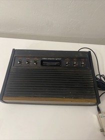 Vintage Atari 2600 Wood grain Console 1980-1982 Bundle Working 16 Games & Manual