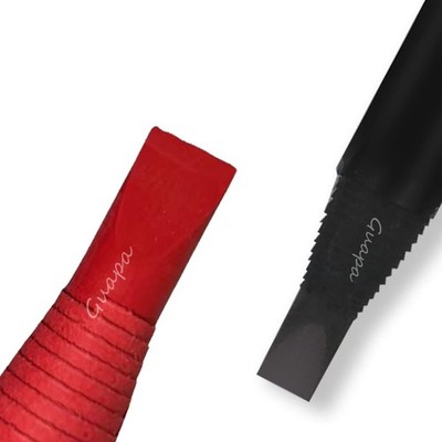 2 Stück Wasserdichte Augenbrauen-Zeichenstifte   Peel-Off Tattoo Stift für Aug