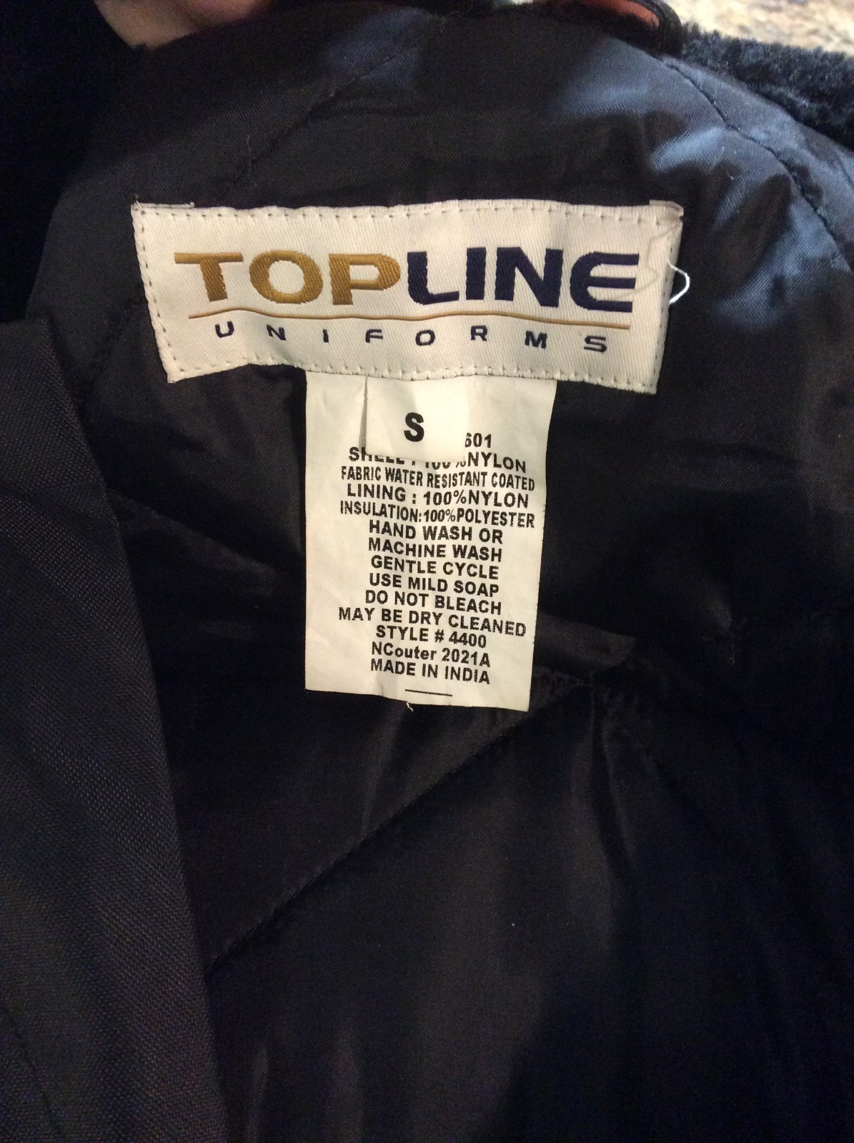 Top Line Uniforms Security Bomber Jacket  Black S… - image 4
