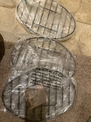 Roasting Racks Oval Non Stick Stainless Steel Cooling Rack, Cooking, Baking gril