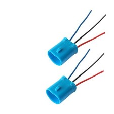 2PCS Car Wiring Harness Headlight Socket, 9007/9004 Male Vehicle 9007/9004-Male