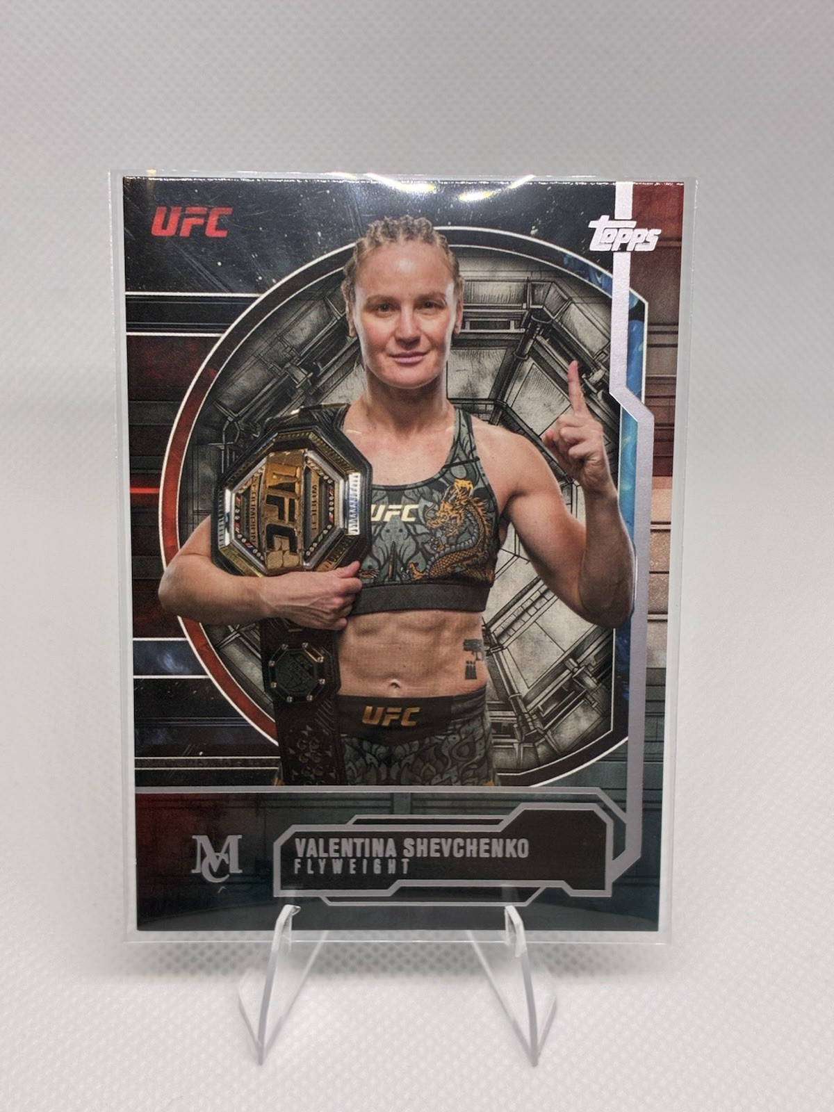 2026 Topps UFC Knockout Valentina Shevchenko Museum Collection Insert MC-5