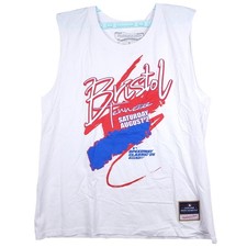 Bristol Speedway Classic 25 Mitchell & Ness MLB XL XLarge Tank Top White NWT