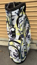 Ogio Golf Duchess Cart Bag 15 Way Divider Plants Leaves Cover Included