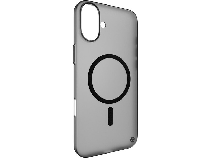 Coque MagSafe iPhone 16 Plus SwitchEasy Noir antichoc en silicone