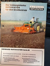 Howard Rotavator Serie M Prospekt