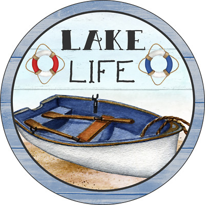 LAKE LIFE Design   Metal Sign (READ DESCRIPTION)