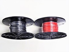 8 GAUGE WIRE RED BLACK 250 FT EACH PRIMARY AWG STRANDED COPPER POWER REMOTE