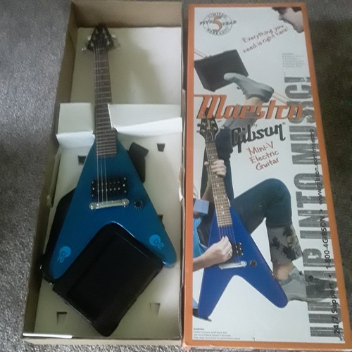 Gibson Maestro Blue Mini -V Guitar Box set With Amp & Accessories 2007?