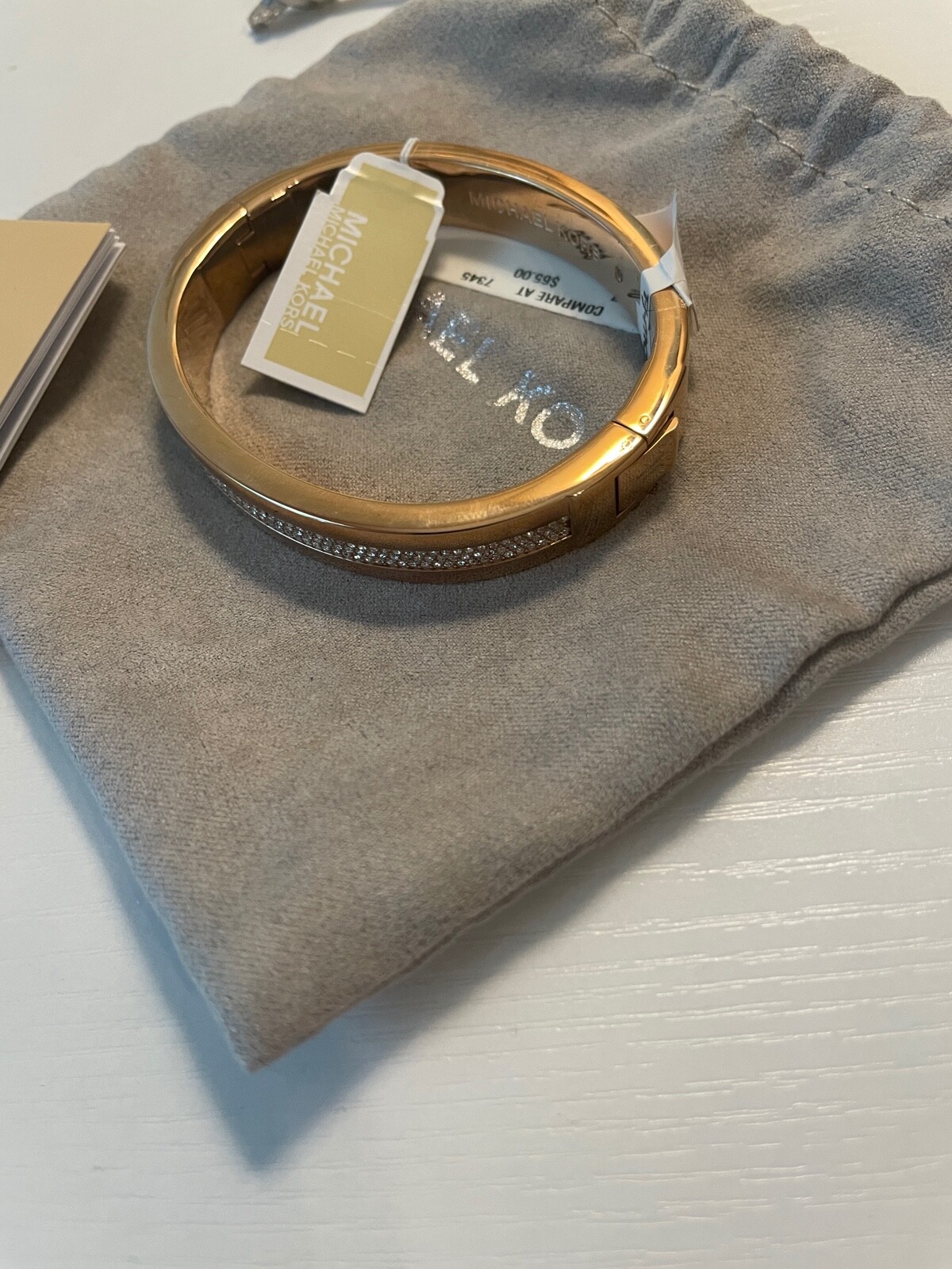 NEW Michael Kors MKJX6229791 ROSE GOLD Bracelet | eBay
