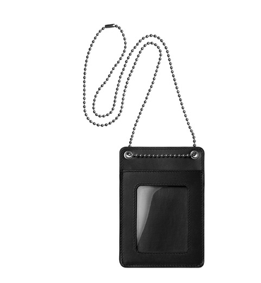 Supreme Leather ID Holder Wallet Black Fw18 New In Hand | eBay