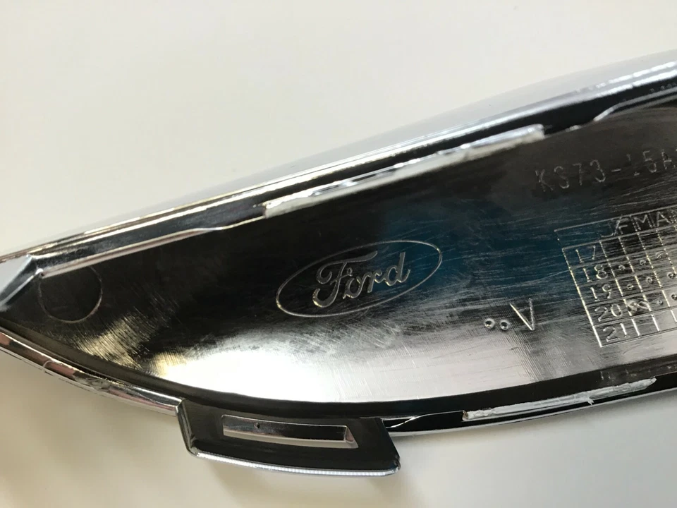 Parachoques delantero cromado Ford Fusion 2019 2020 lado del conductor nuevo OEM KS7Z-15266-AB Foto 4 de 4