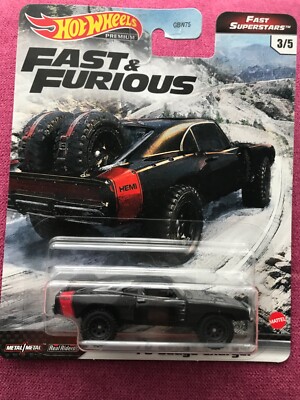 Hot Wheels Premium Fast&Furious Dodge Charger  Real Riders Fast Superstars 2022