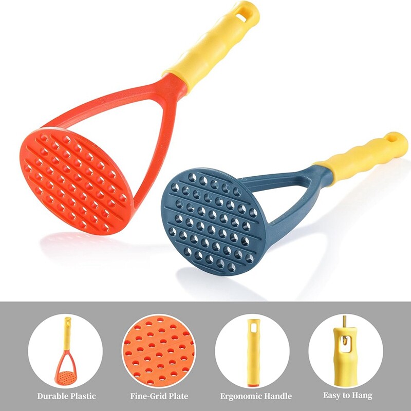 Potato Masher, Plastic Mashed Potatoes Masher, Food Masher, Masher