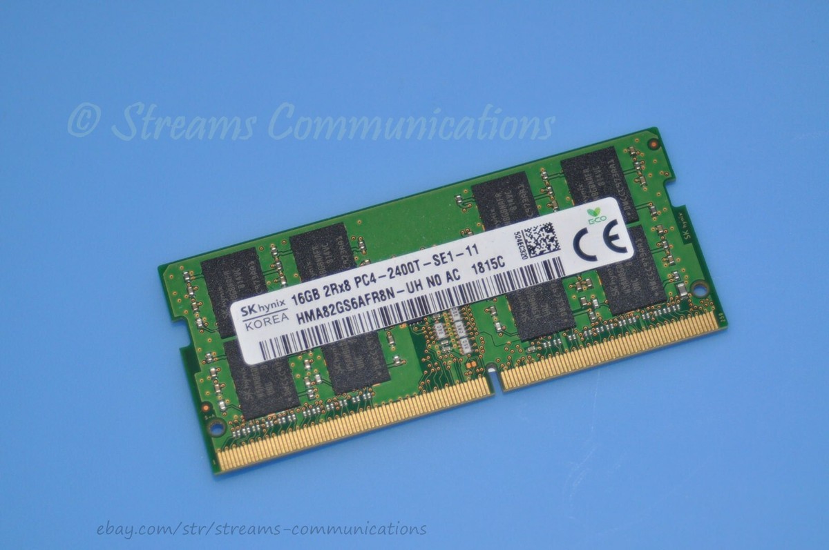 Lenovo Hynix DDR4-2400T 16GB×4(64GB) 16GB DDR4 PC4-19200 2400MHz 260PIN SO DIMM 2RX8 MEMORY MADE