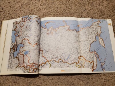 Vintage Britannica Atlas, Copyright 1969, Hardcover NICE! | eBay