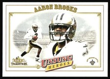 2001 Fleer Tradition Aaron Brooks #331 New Orleans Saints