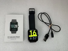 Smartwatch FC1 by GRV - All-in-One Fitness Tracker, Heart Rate Monitor New Open*