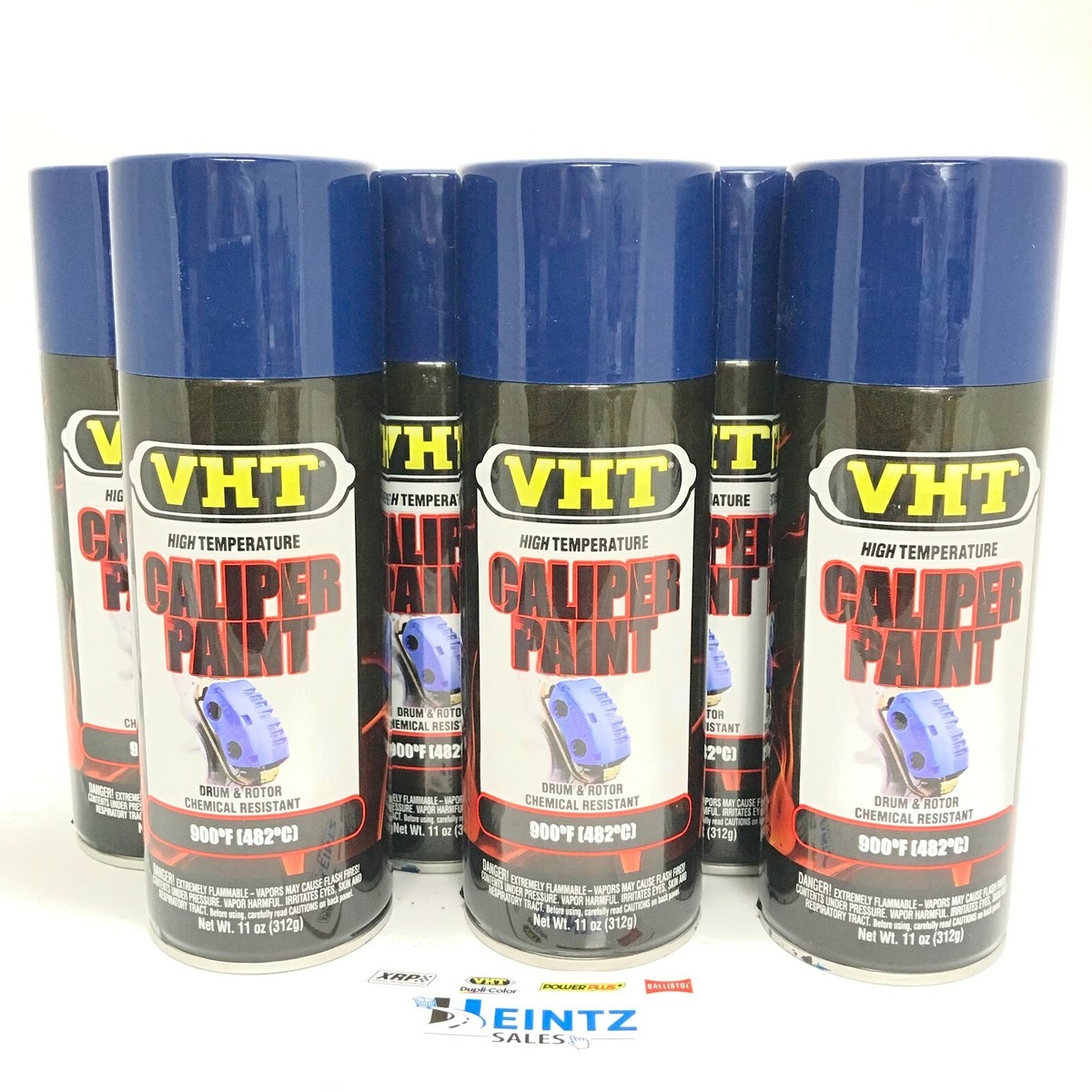 VHT SP732-6 PACK BRIGHT BLUE Brake Caliper Paint High HeaT - 11 oz