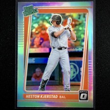 2021 Donruss Optic Heston Kjerstad RC Rookie Rated Prospect Holo Silver #15