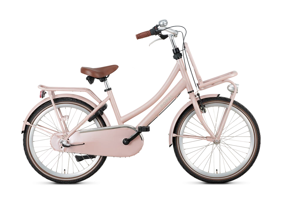 Mädchen Hollandrad Popal "Daily Dutch Basic Plus" Fahrrad 22 Zoll, 3 Gänge, Rück - Bild 3 von 4