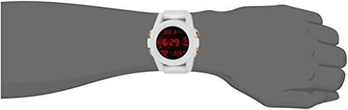 BRAND NEW* Nixon UNIT Digital LCD Screen White Rubber Mens