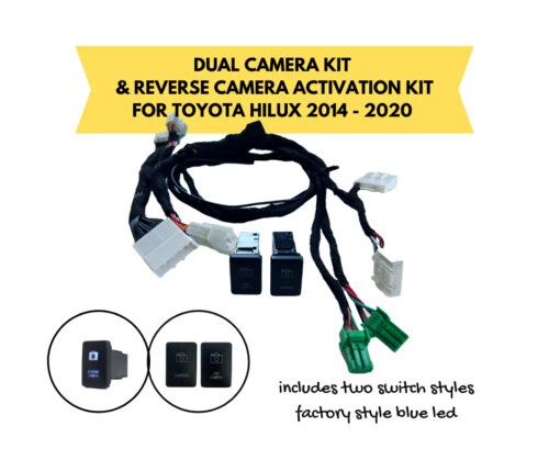 Car Video Rear View Rear View Camera Kits for Toyota