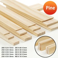 Thick 3mm/5mm/8mm Pine Sheet Furniture Wood Board Panel Aircraft Ship Model DIY