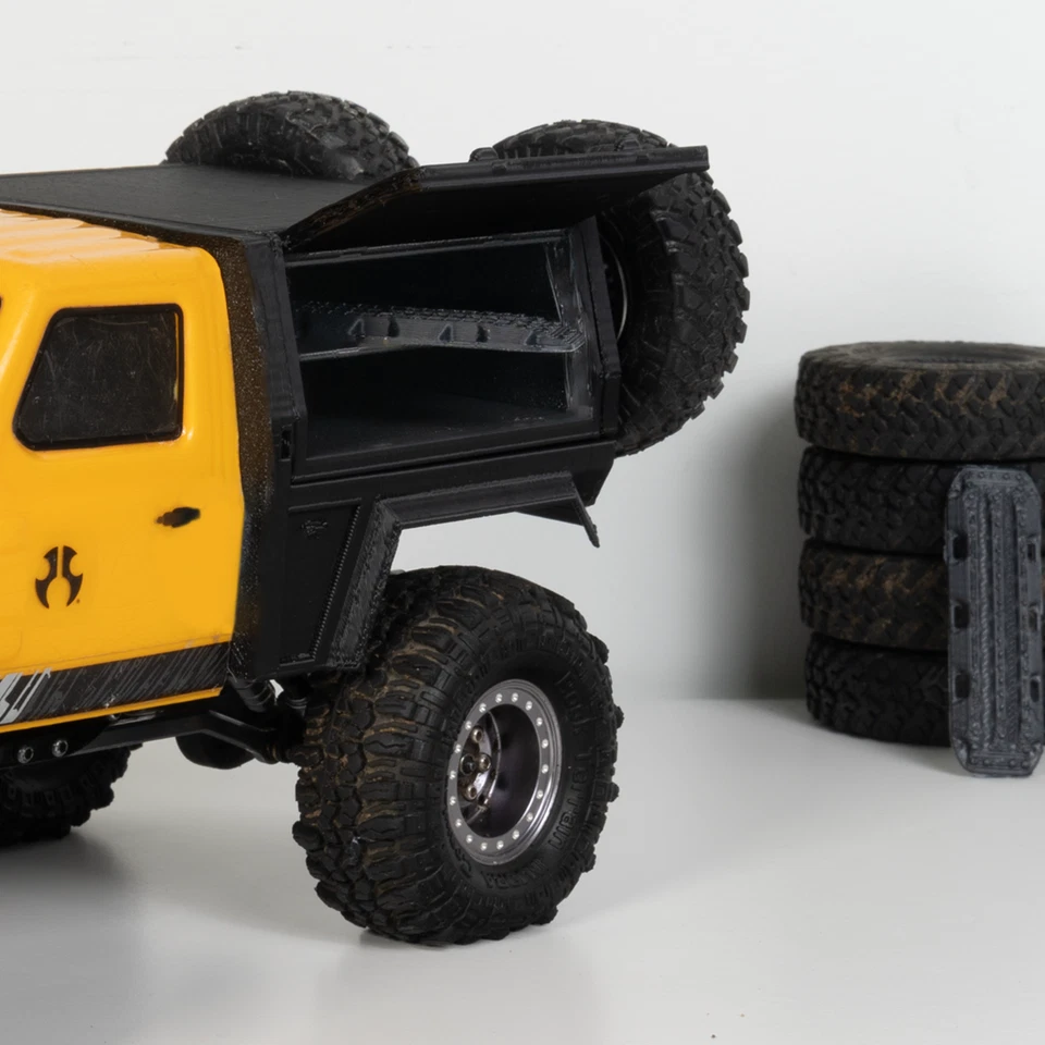 Maxtrax 1/24 Sand Board for All 24th Scale Rc Models & SCX24 (Colour Black) - Image 3 of 3