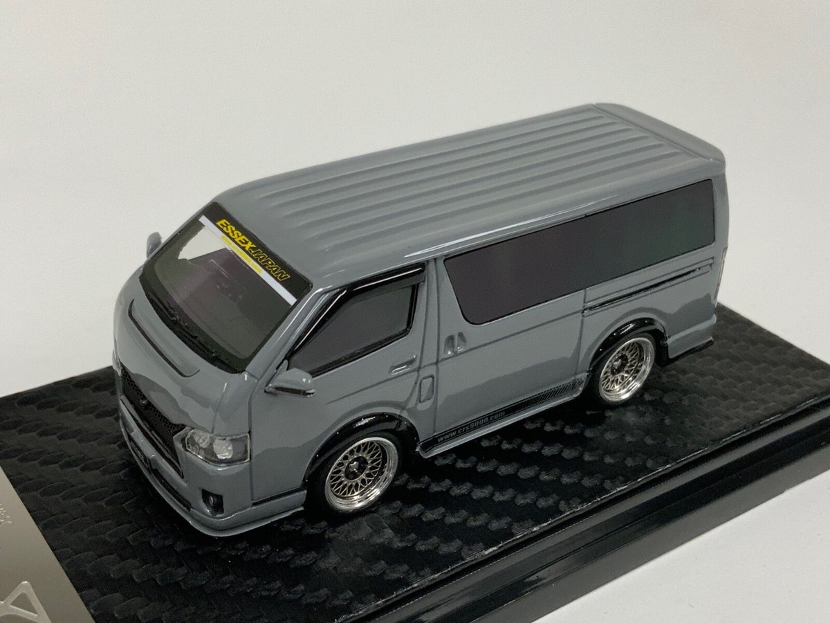 希少 1/64 error 404 トヨタ ハイエース 白 2021年 🔥 Error 404 Model 1/64 Toyota Hiace White 🚚 FREE Doorstep