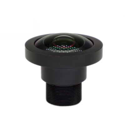 Fisheye Panorama 1.13mm 8 million 4K HD camera lens 1/2.7'' M12 Mount 220°