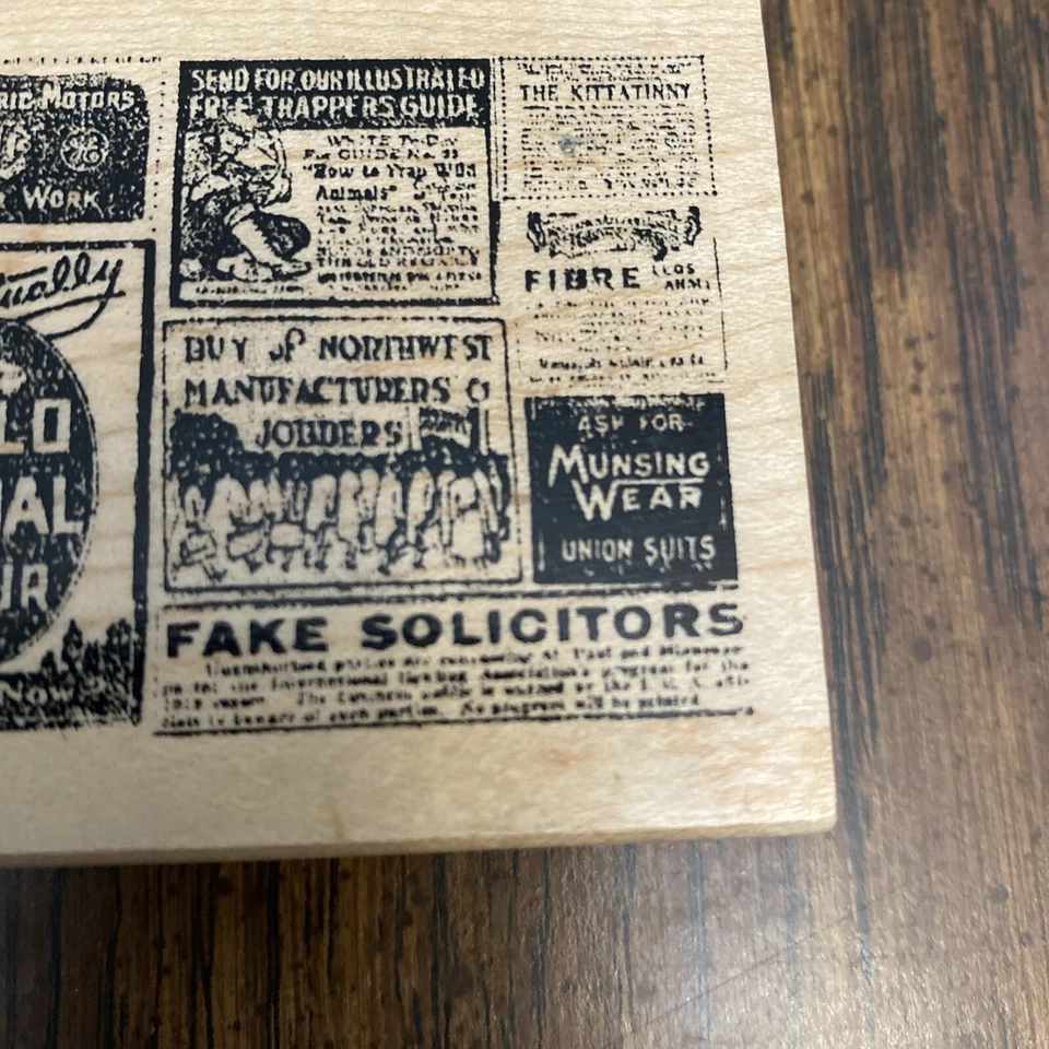 Etiquetas PUBLICIDAD Collage sello de goma por CLUB SCRAP Foto 3 de 4