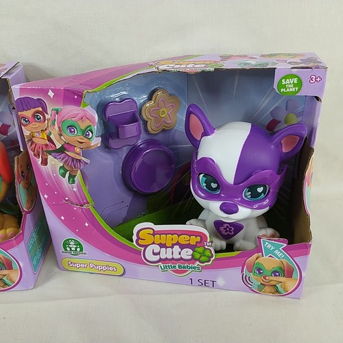 Super Cute Little Babies Super Puppies Sunny & Lily With Sounds Damage Packaging - Imagen 2 de 21