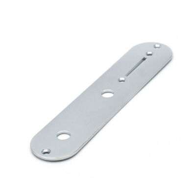 Steuerplatte Telecaster E-Gitarre - Chrom schwarz oder Nickel Fablogix