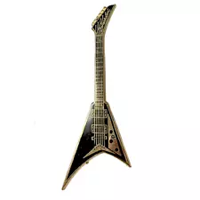 Pin Jackson Randy Rhoads Black W Gold Pickguard Pin Harmony
