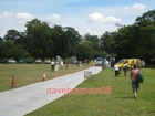 PHOTO  MORDEN PARK IN USE AS THE PARK & RIDE FOR THE WIMBLEDON TENNIS CHAMPIONSH
