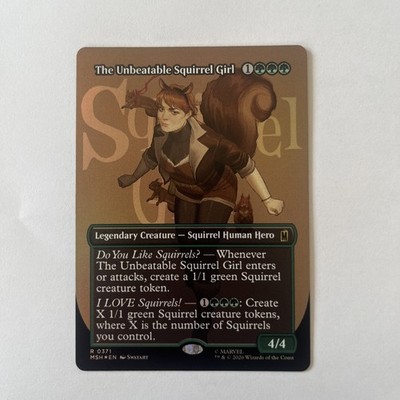 MTG - The Unbeatable Squirrel Girl - FOIL - Marvel Super Heroes - MSH 0371