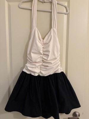 chain halter neck dress Ivory Halter Maxi with Chain
