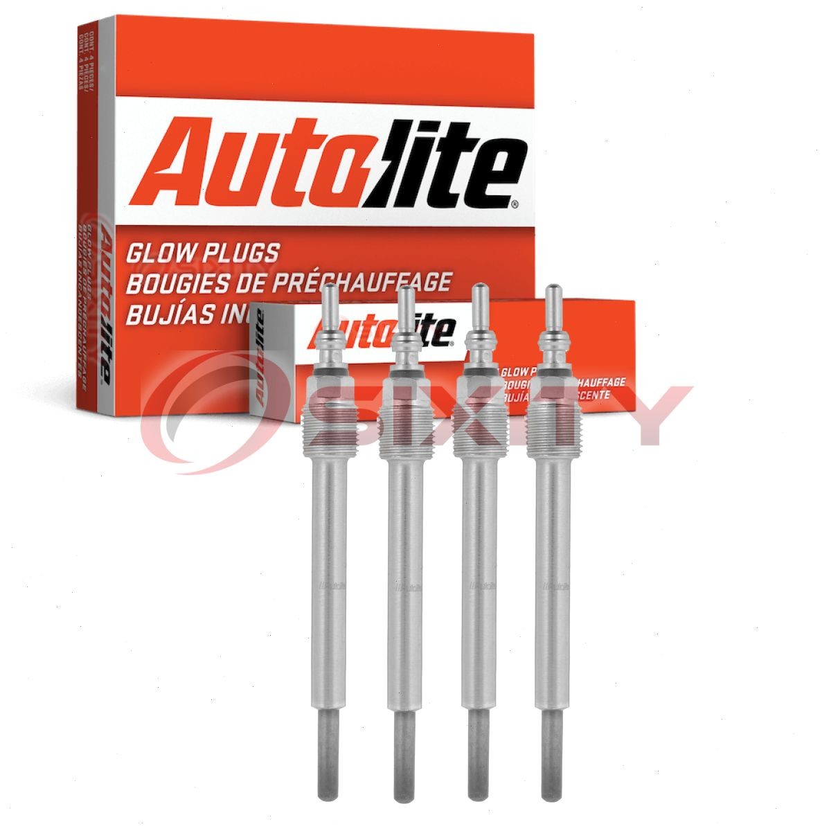 4 pc Autolite 1119 Diesel Glow Plugs for ZD-15 Y408JS M10AO 5616 5569562 ti