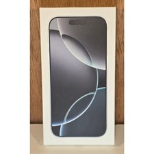 EMPTY BOX Apple iPhone 16 Pro 128GB White Titanium A3083 MYMA3LL/A
