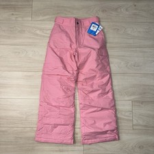 Columbia Youth Girls Starchaser Peak II Pant Size Medium 10 light Pink Ski New