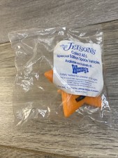 1989 Wendys "The Jetsons" ELROY ORANGE SPACE CAR Kids Meal Toys, Hanna-Barbera