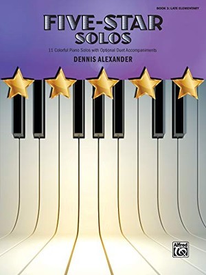 Five-Star Solos, Bk 3: 11 Colo - VERY GOOD