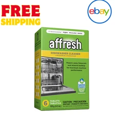 Affresh Dishwasher Cleaner 6 Tablets Removes Limescale Odor Residue Deep Clean