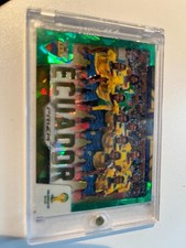 2014 Green Crystal Prizm Panini World Cup - Team Photos Ecuador #12